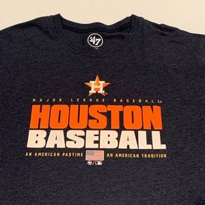 MLB Houston Astros Baseball Tee- Super Soft, High Quality
